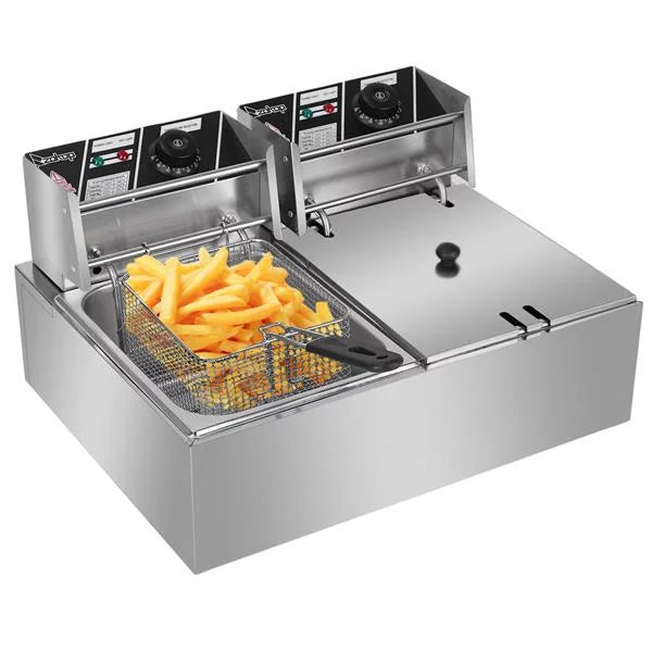 5000W 12L Stainless Steel Electric Fryer B4546