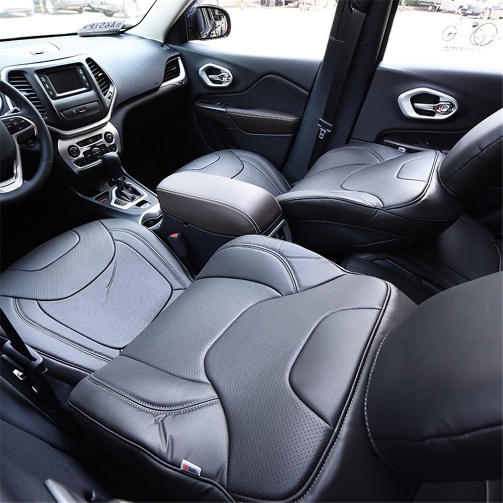 Custom Fit Leather Car Seat Covers Full Set K7338