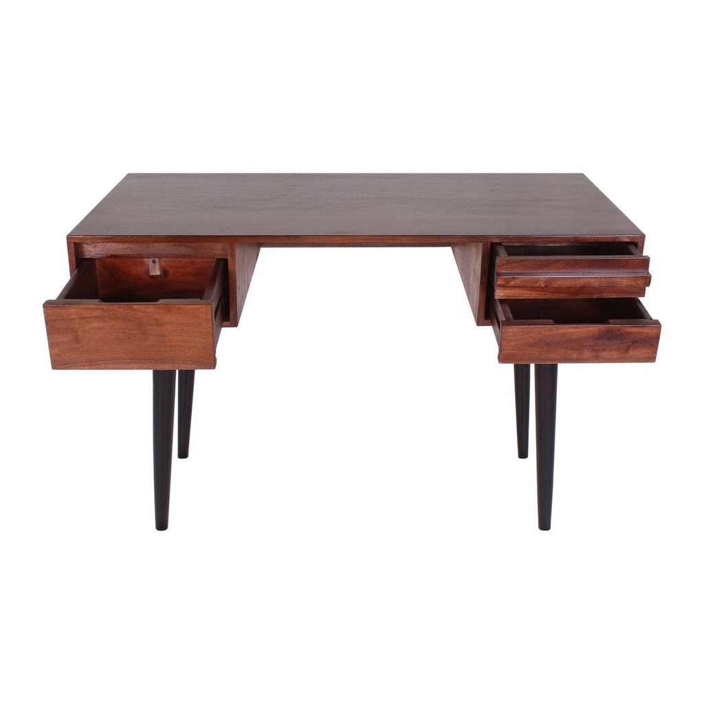 3 Drawer Mango Wood Desk C9907