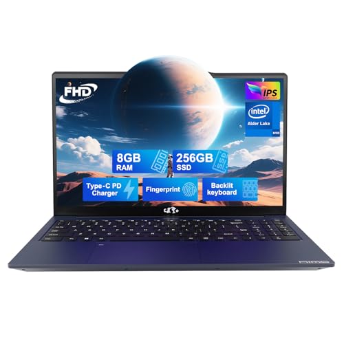 15.6 IPS FHD Laptop, 16GB RAM 1TB SSD Intel Pentium Quad Core N100, Backlit Keyboard Fingerprint R3599