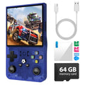 Blue 4.0'' Screen Retro Handheld Gaming Console E2061