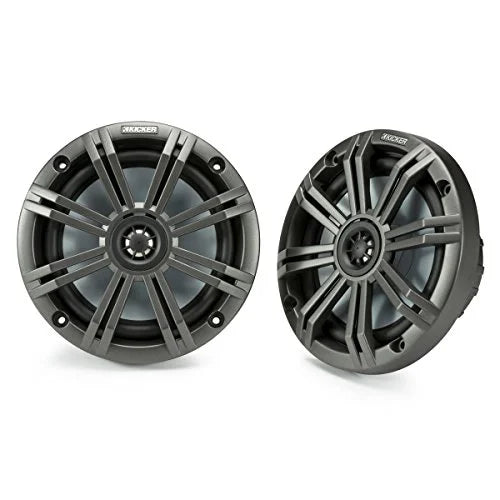 6.5-Inch Marine Coaxial Speakers with 3/4-Inch Tweeters, 4-Ohm R760089