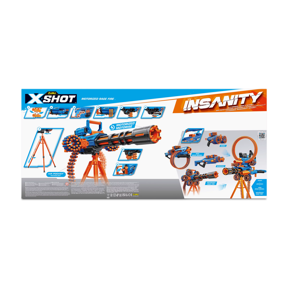 72 Dart Motorized Plastic Dart Blaster T859