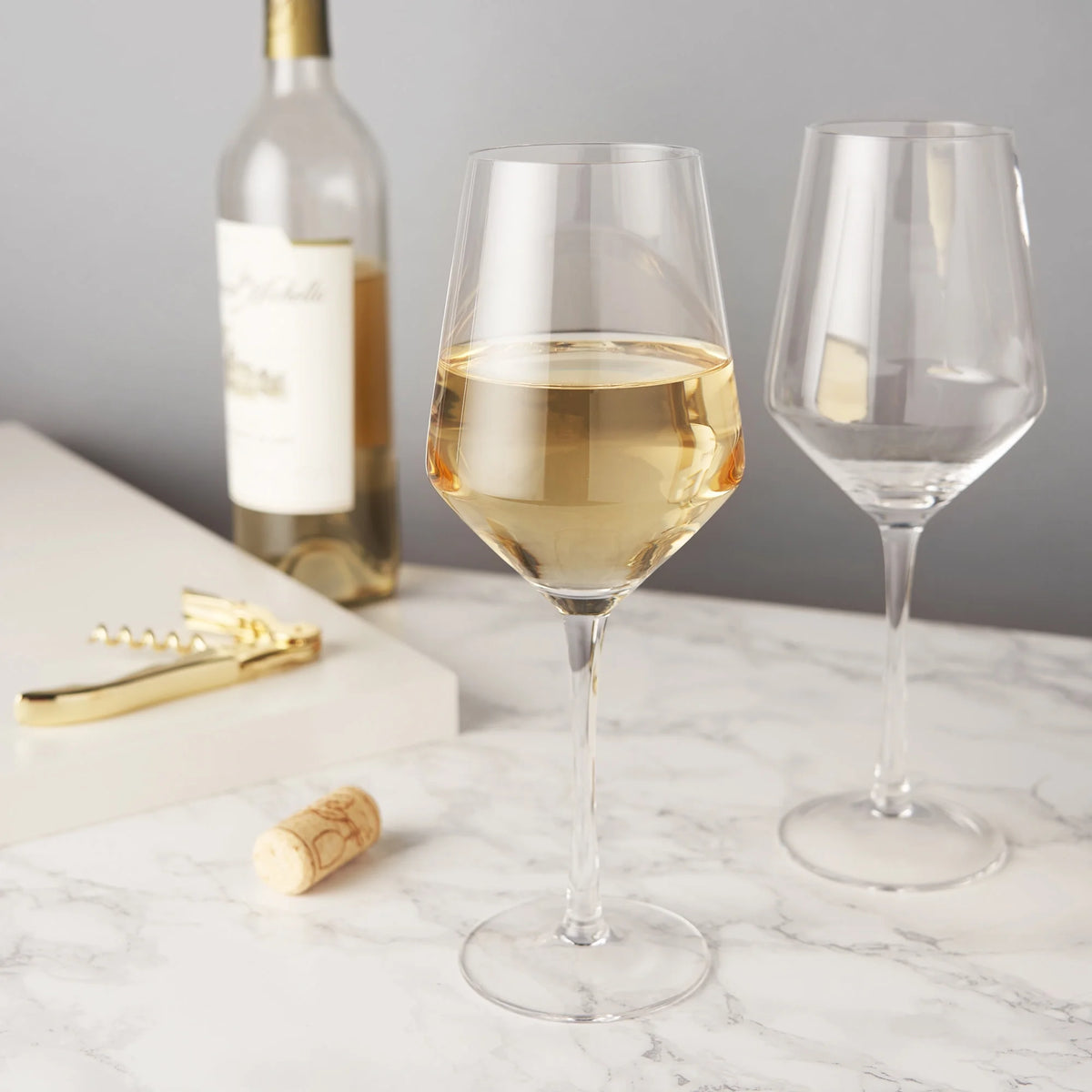 Crystal Chardonnay Wine Glasses Set of 2 K765022