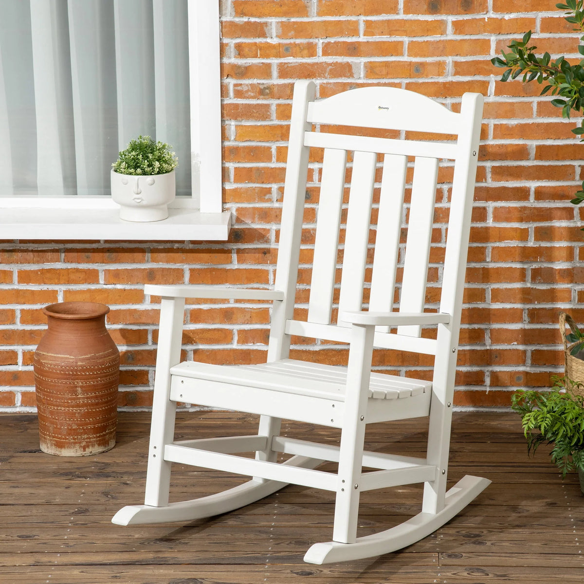 HDPE Outdoor Rocking Chair J4586
