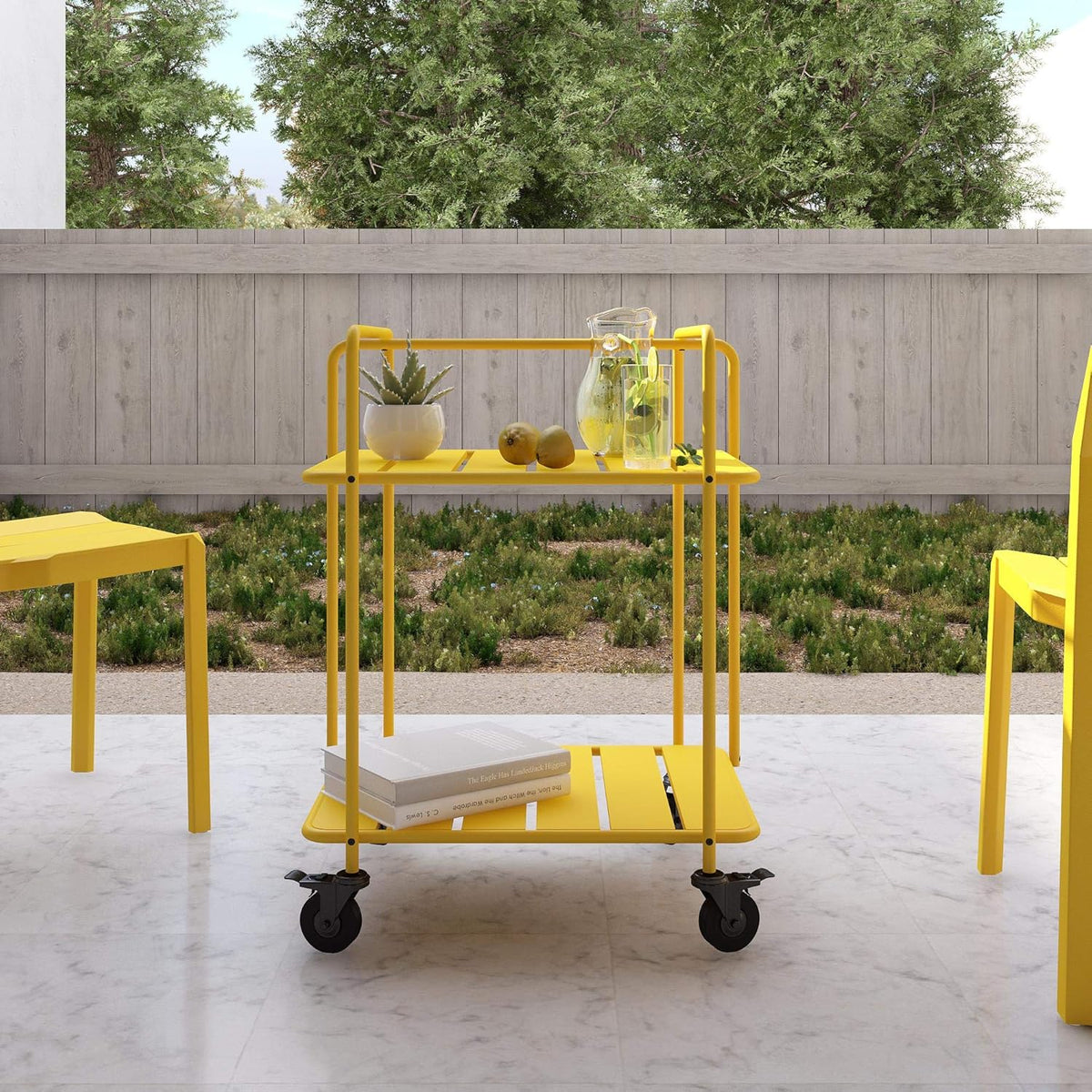 Yellow Outdoor/Indoor Cart R277