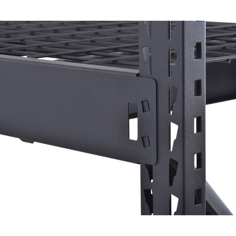 5-Tier Steel Garage Storage Shelving Unit in Black B904