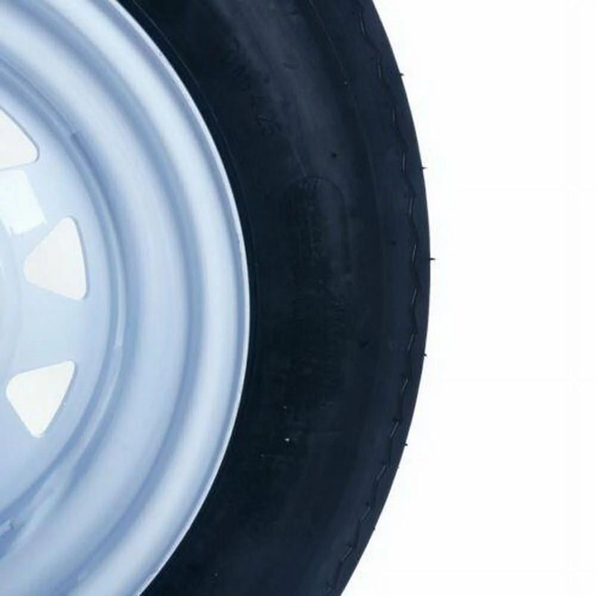 2PCS 5.30-12 Bias Trailer Tires with White Rim N273376