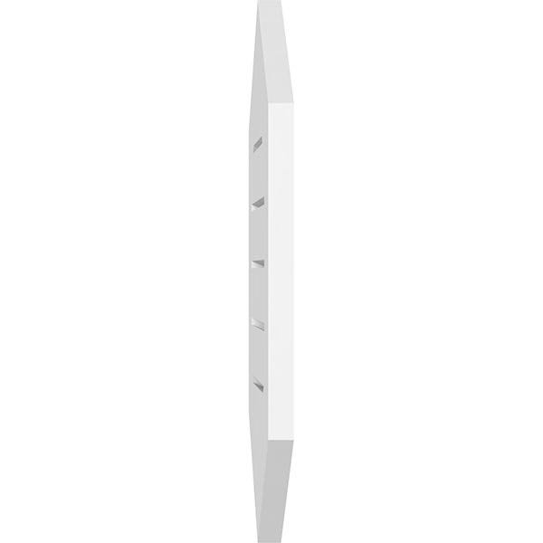 12x22W x 26x22H PVC Gable Vent C34049