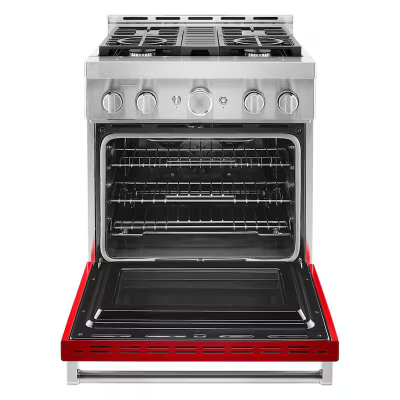 Passion Red Smart Gas Range with True Convection C293