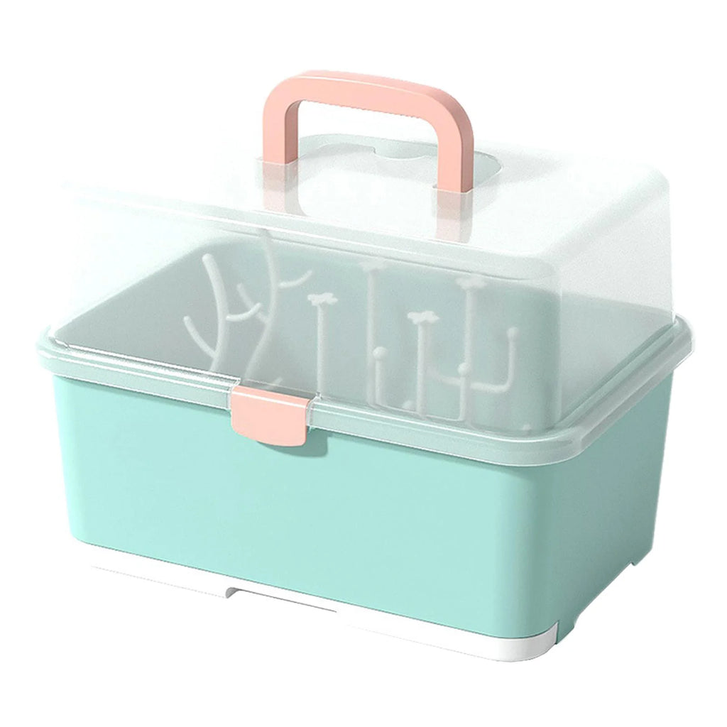 Portable Baby Bottle Drying Rack with Drainer P95348