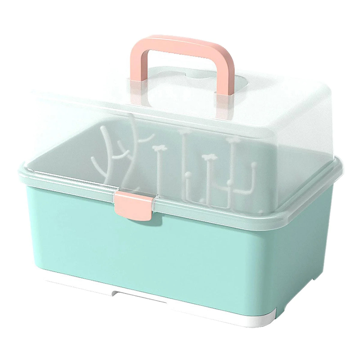 Portable Baby Bottle Drying Rack with Drainer P95348