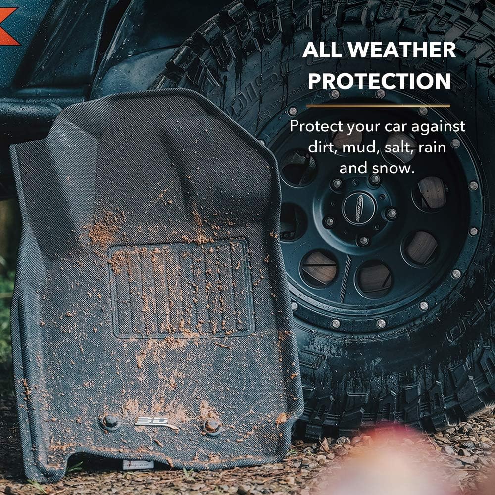 All-Weather Floor Mats for Tesla Model Y 5-Seat K684