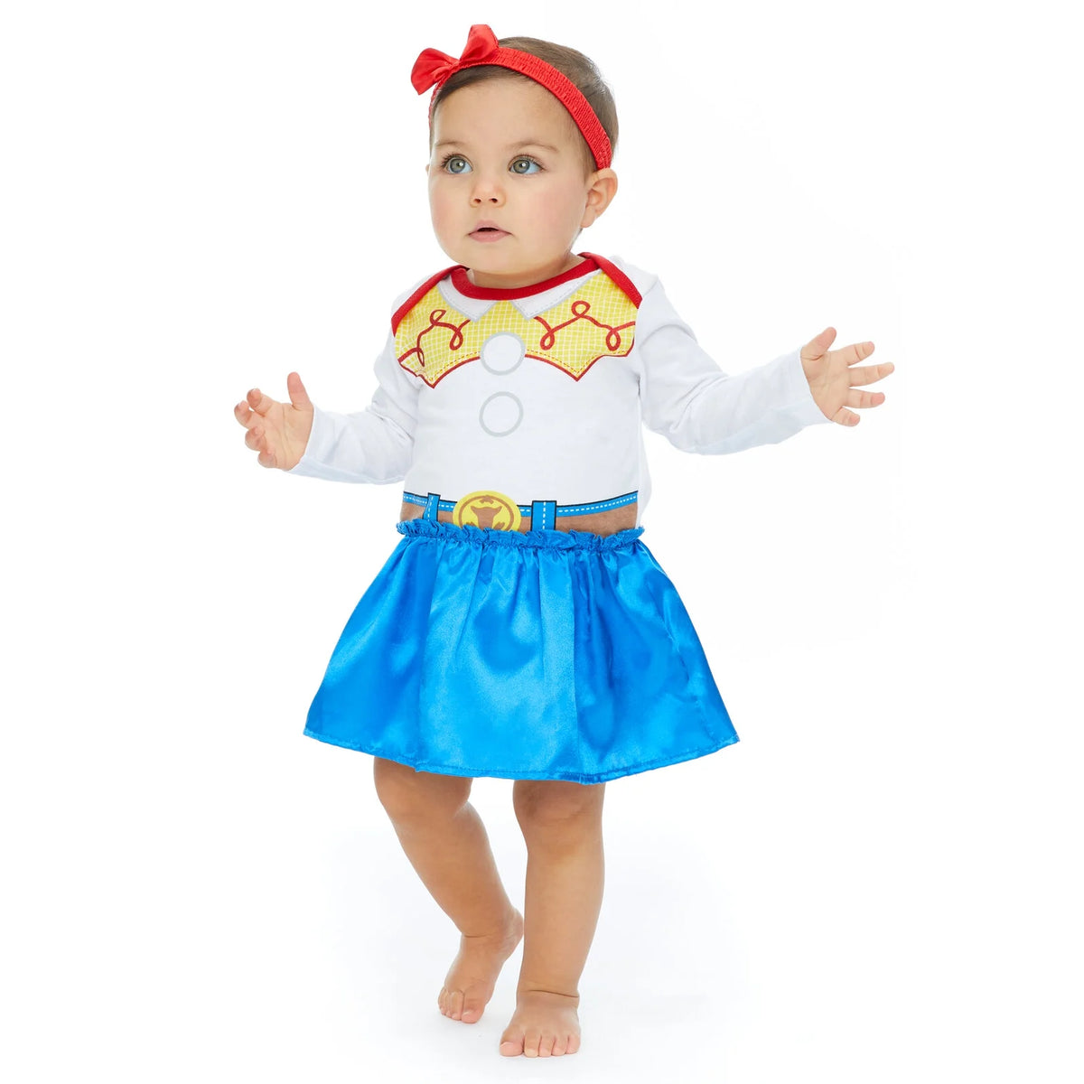 Newborn Baby Girls Dress and Headband L47377