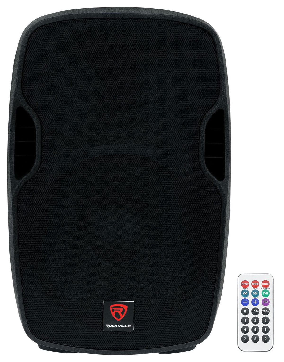 15" 1600w Active PA/DJ Speakers with Mixer, Mic, Stands, Cables, Bag S587261
