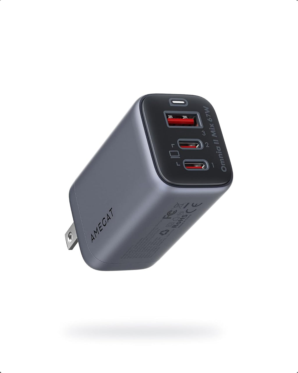 67W USB C GaN Charger Block V422176