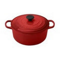 5.5 qt Cast Iron Enameled Round Dutch Oven X308379