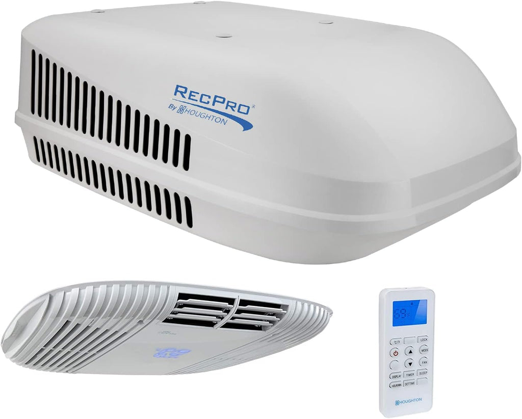 15K White RV Air Conditioner with Heat Pump S46100
