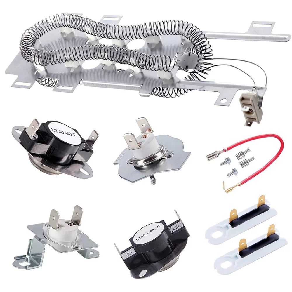 Dryer Heating Element Kit with Thermal Fuse and Thermostat T129430