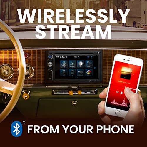 6.2 Inch Double Din Touchscreen Car Stereo System J6577