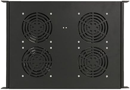 1U Rack Cabinet Mounted Server Cooling System with 4 Fans J972747