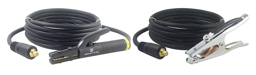 2/0 AWG Welding Leads Assembly Set with Dinse Connector L54212