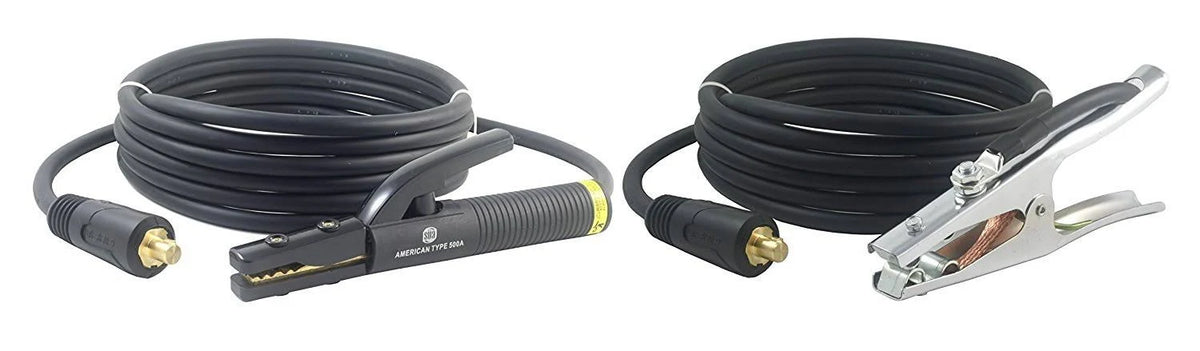 2/0 AWG Welding Leads Assembly Set with Dinse Connector L54212