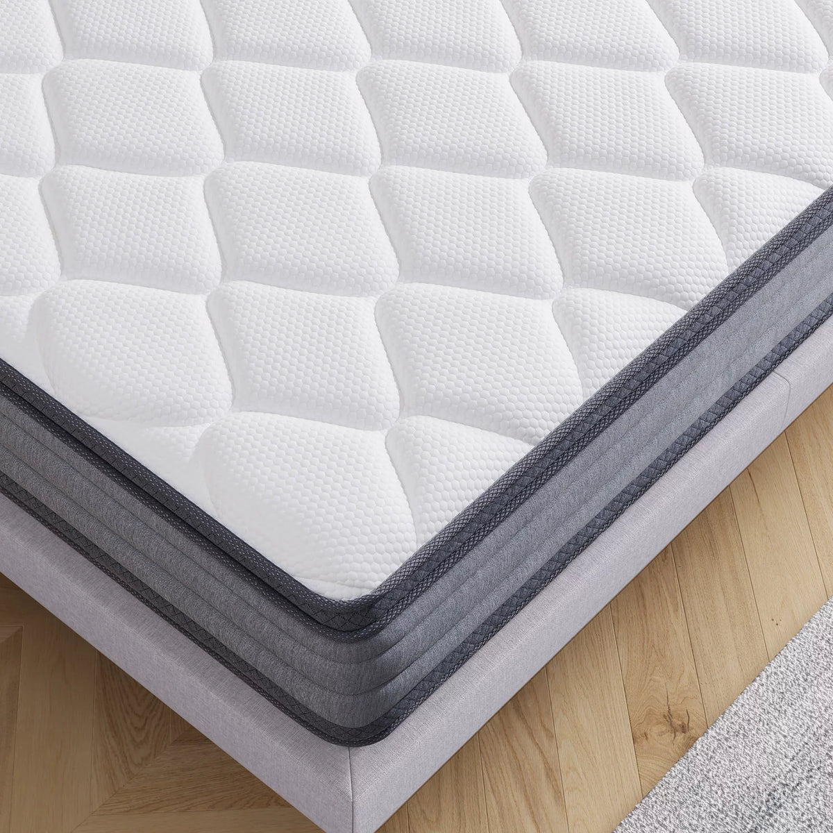 Queen 9" Hybrid Gel Memory Foam Innerspring Mattress O394