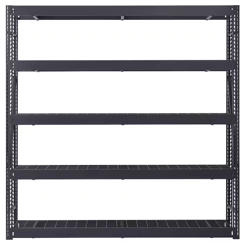 5-Tier Steel Garage Storage Shelving Unit in Black B904