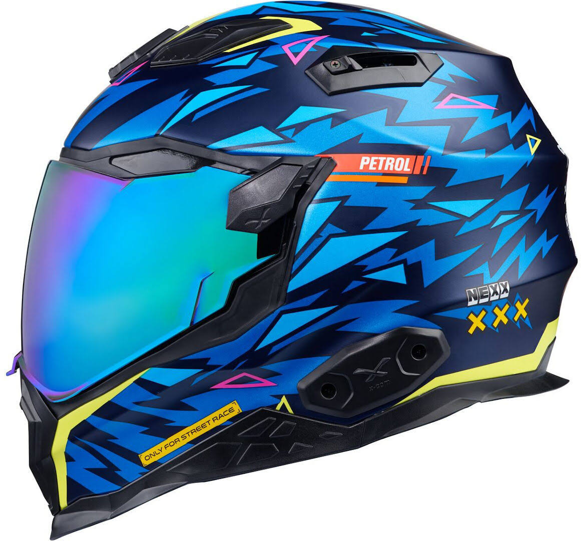 Blue / Neon Matt Helmet G76837