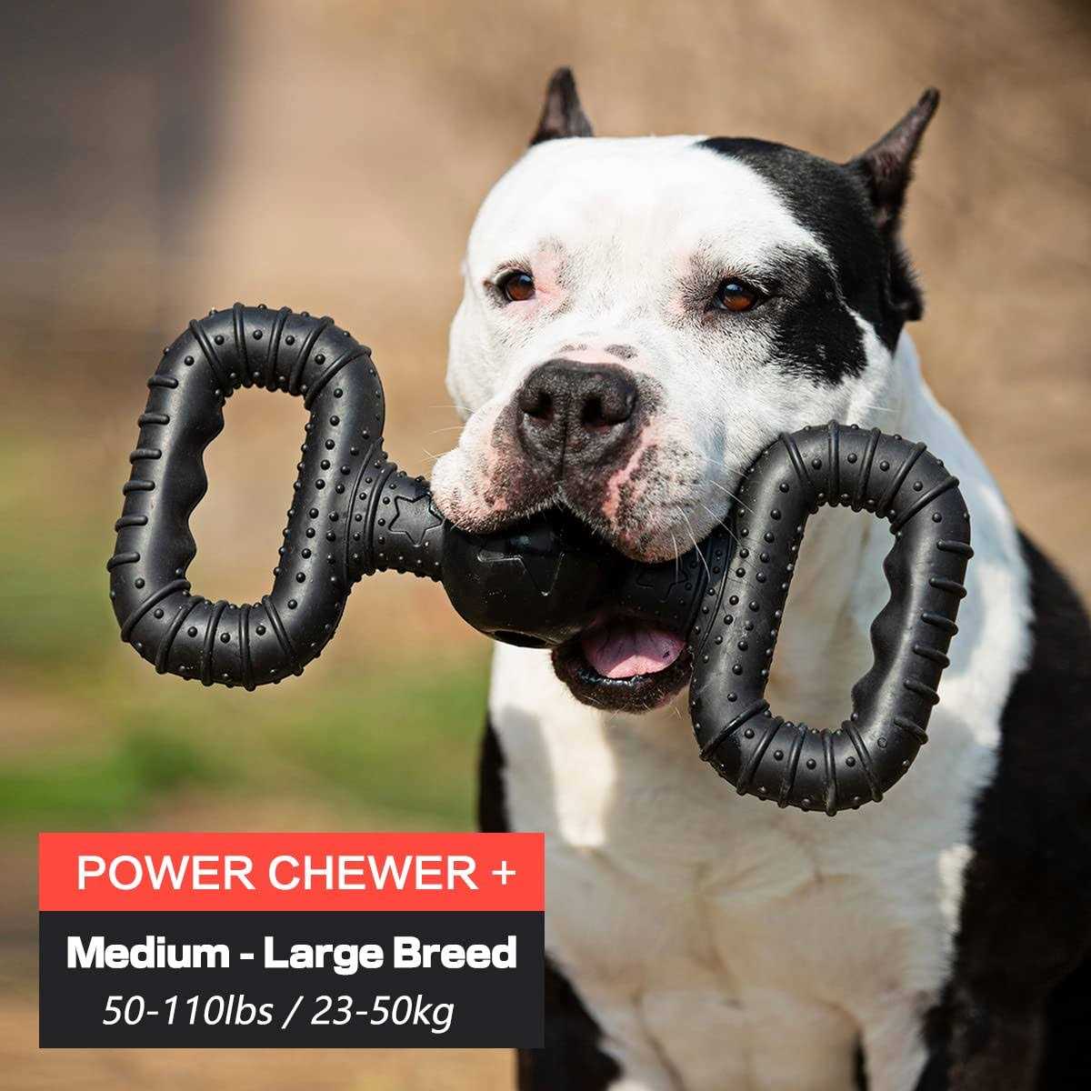 Natural Rubber Dog Toys for Large Aggressive Chewers F137045