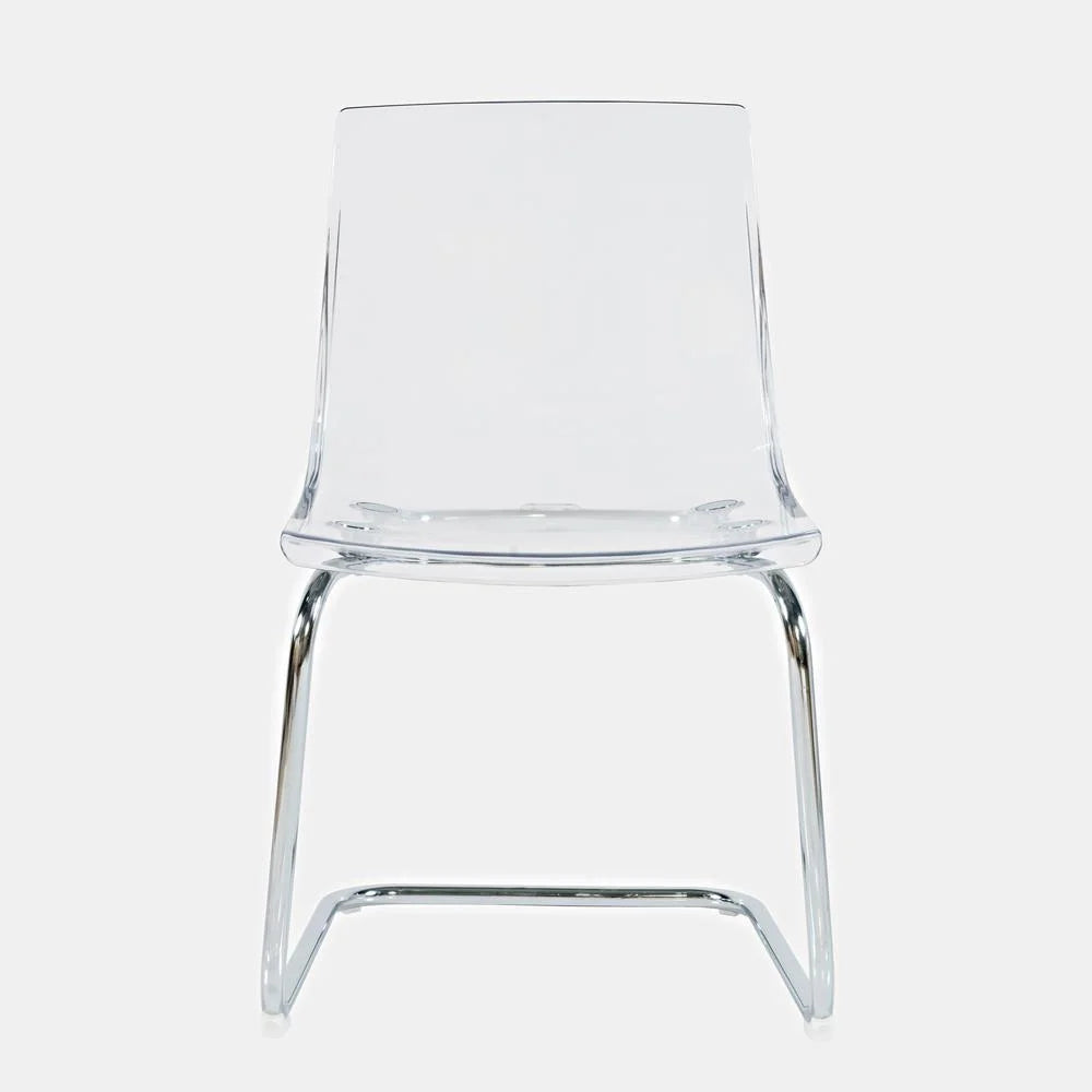 Clear Acrylic Dining Chair Set of 2 E401144