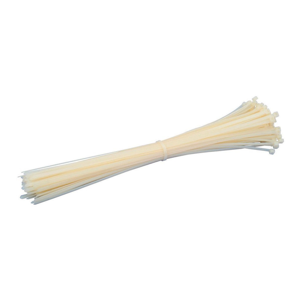 White 15 in. Cable Ties 100-Pack R633104