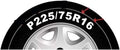 Steel 16 inch 5 Lug Full Size Spare Wheel Rim Y89317