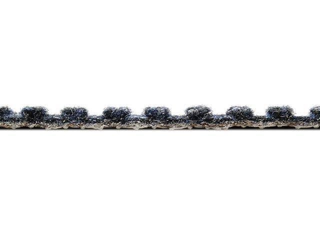 Skid-Resistant Heavy-Duty Carpet Runner, Stormy Blue, 4' x 25' J6504
