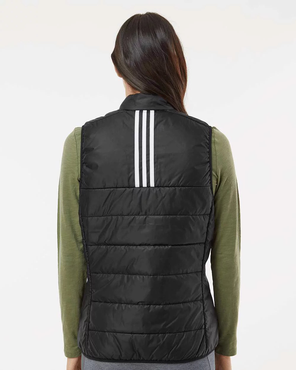 Women's Grey Puffer Vest T990500