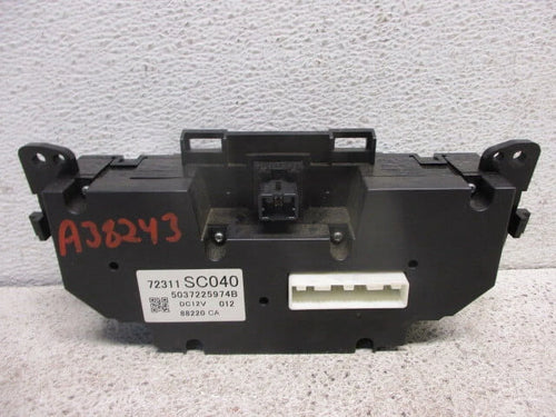2009 Subaru Forester Heat A/C Temperature Control Unit S645