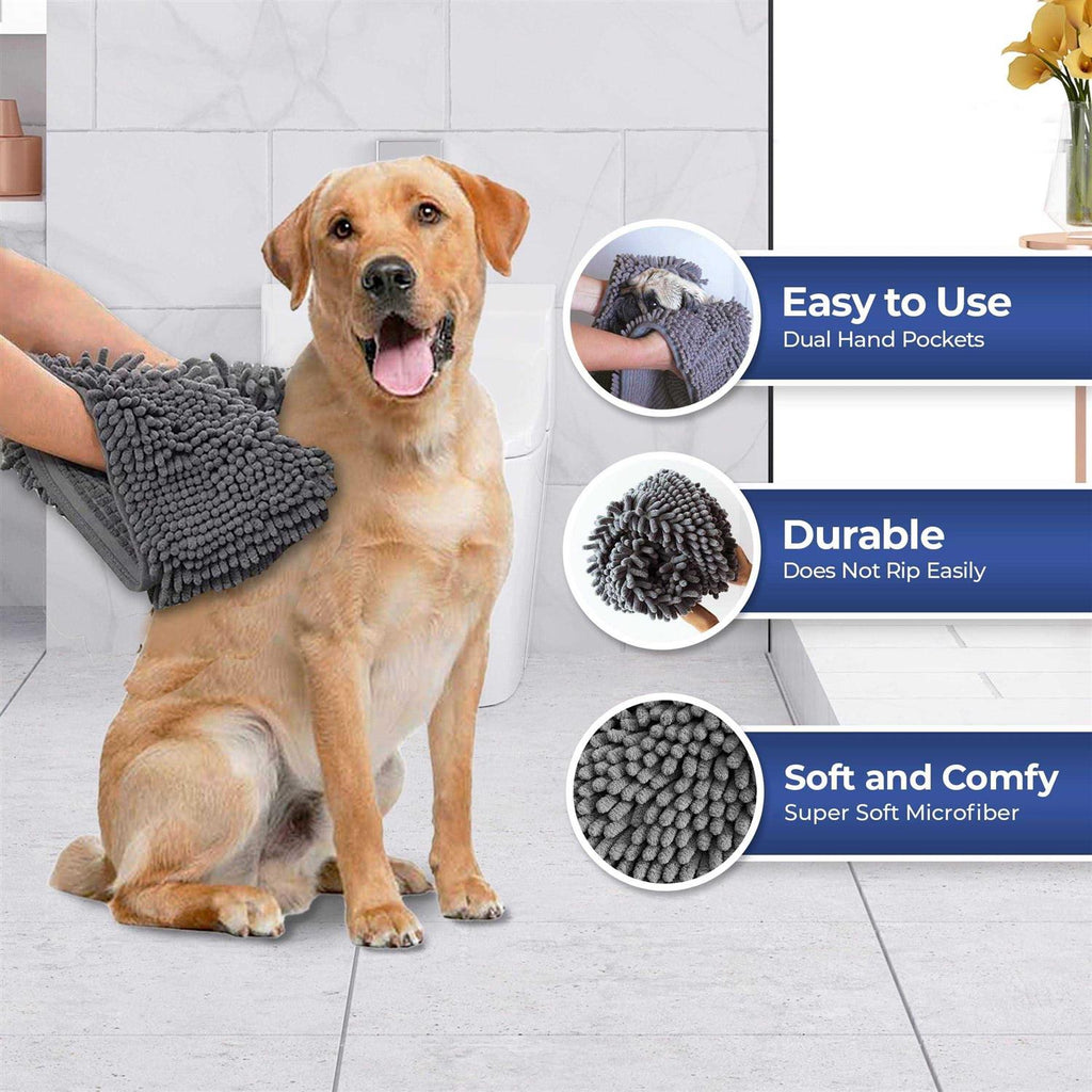 Highly Absorbent Microfiber Washable Dog Towel G7813