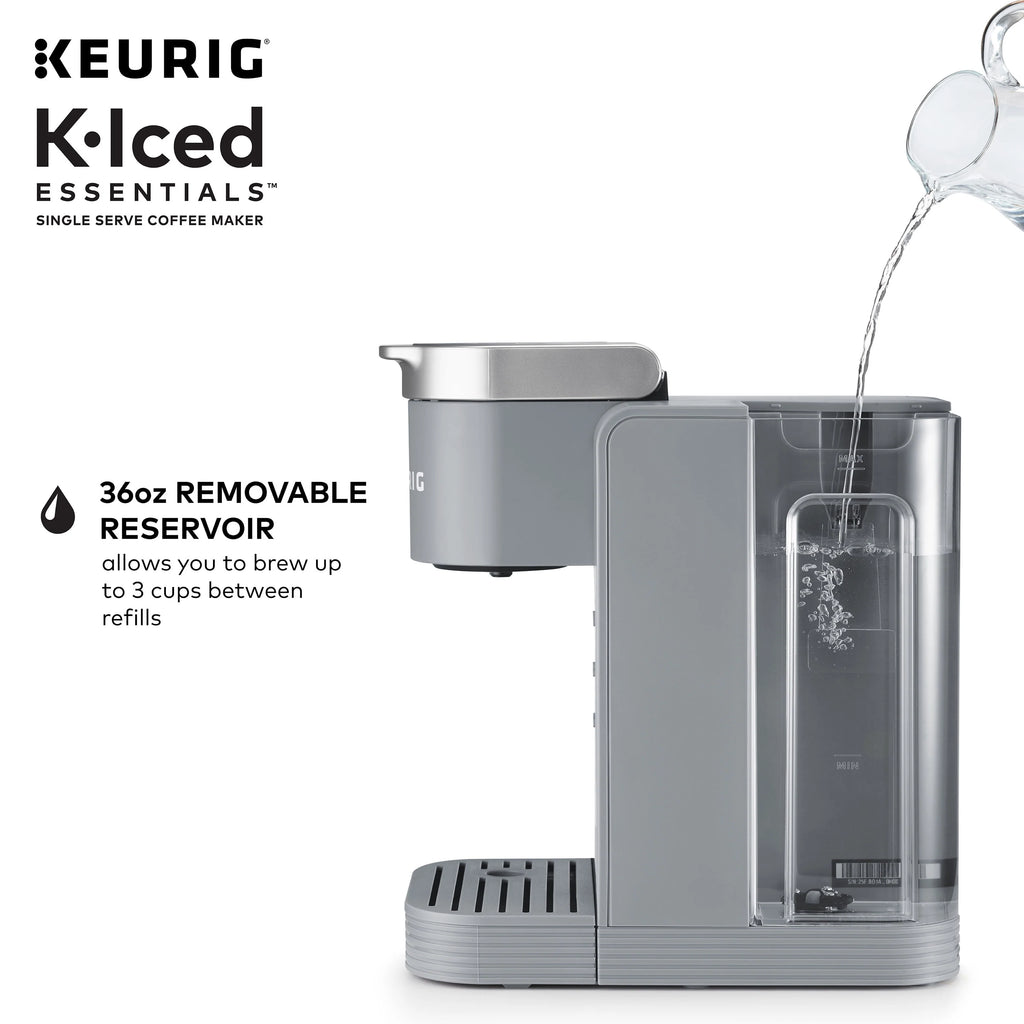 Gray Single-Serve K-Cup Pod Coffee Maker V832863