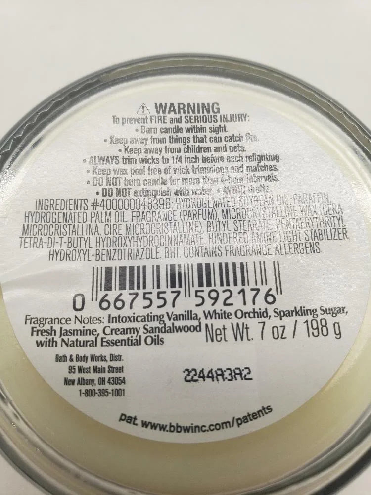 Warm Vanilla Sugar Single Wick 2 Pack K9899