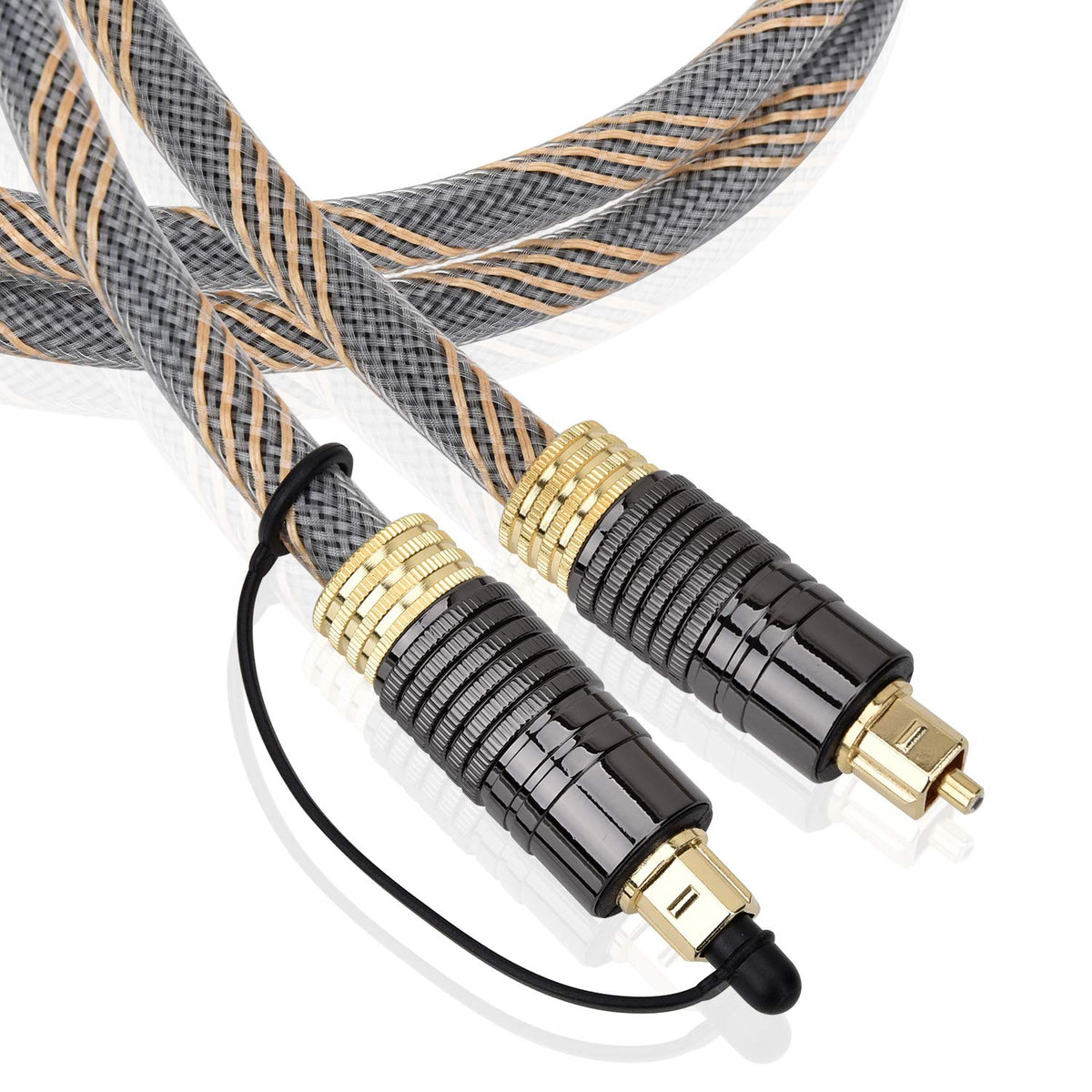 Digital Optical Audio Cable Male to Male 3M Pack of 2 M4381