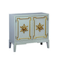 Grey Dual Cabinet Hallway Chest A6439