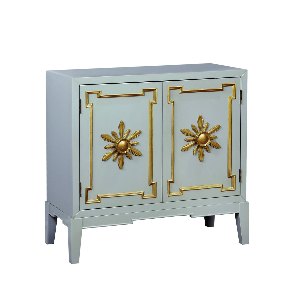 Grey Dual Cabinet Hallway Chest A6439