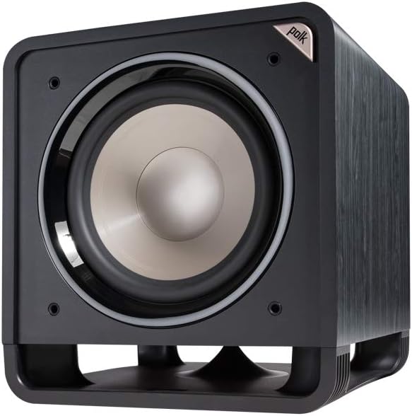 Powered Subwoofer with 12” Woofer, 400W Amp, Washed Black Walnut U871