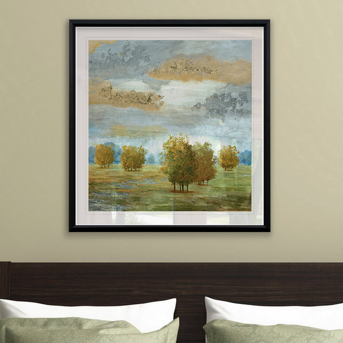 Framed Giclee Print 38x38 Y4459