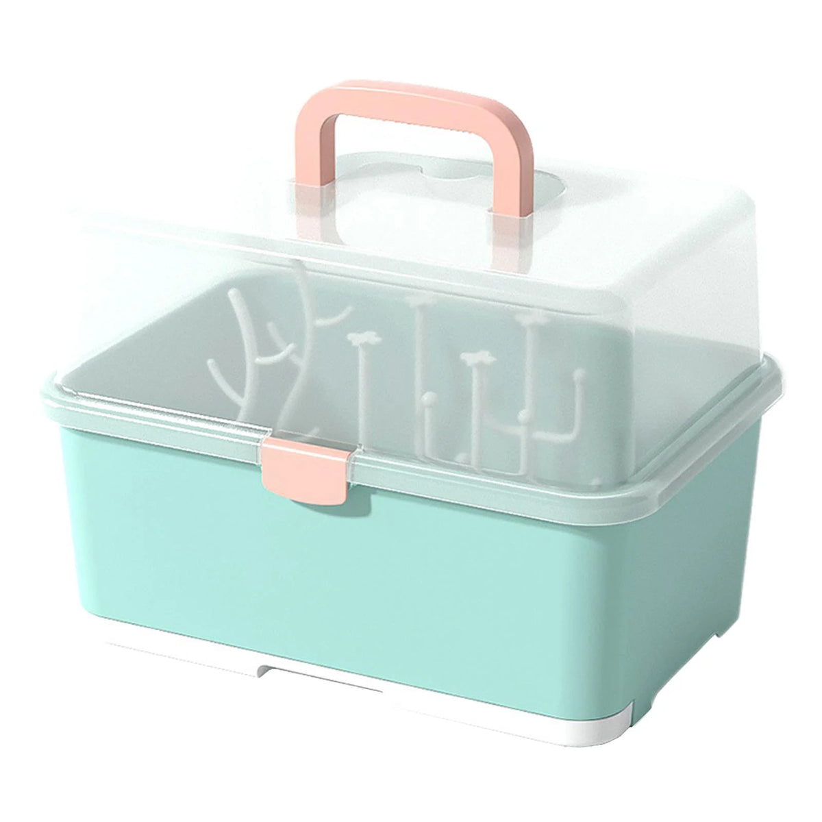 Portable Baby Bottle Drying Rack with Drainer P95348