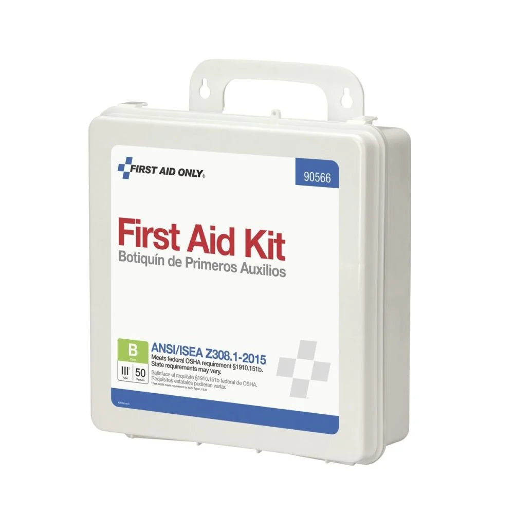 ANSI 2015 Compliant Class B Type III First Aid Kit, 199 Pieces K28803