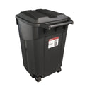 45 Gallon Wheeled Heavy Duty Plastic Garbage Can D4349