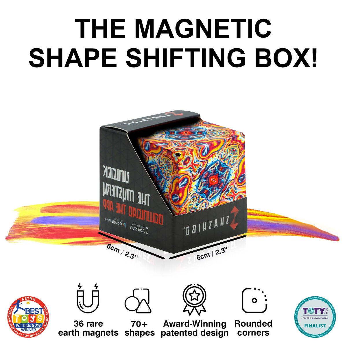 Shape Shifting Box with 36 Rare Earth Magnets O83638