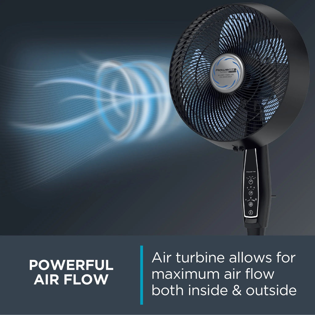 Portable Weather Resistant Black Fan U358056